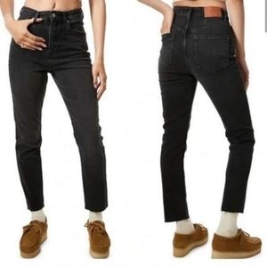 BDG Washed Black Edie High Rise Jeans